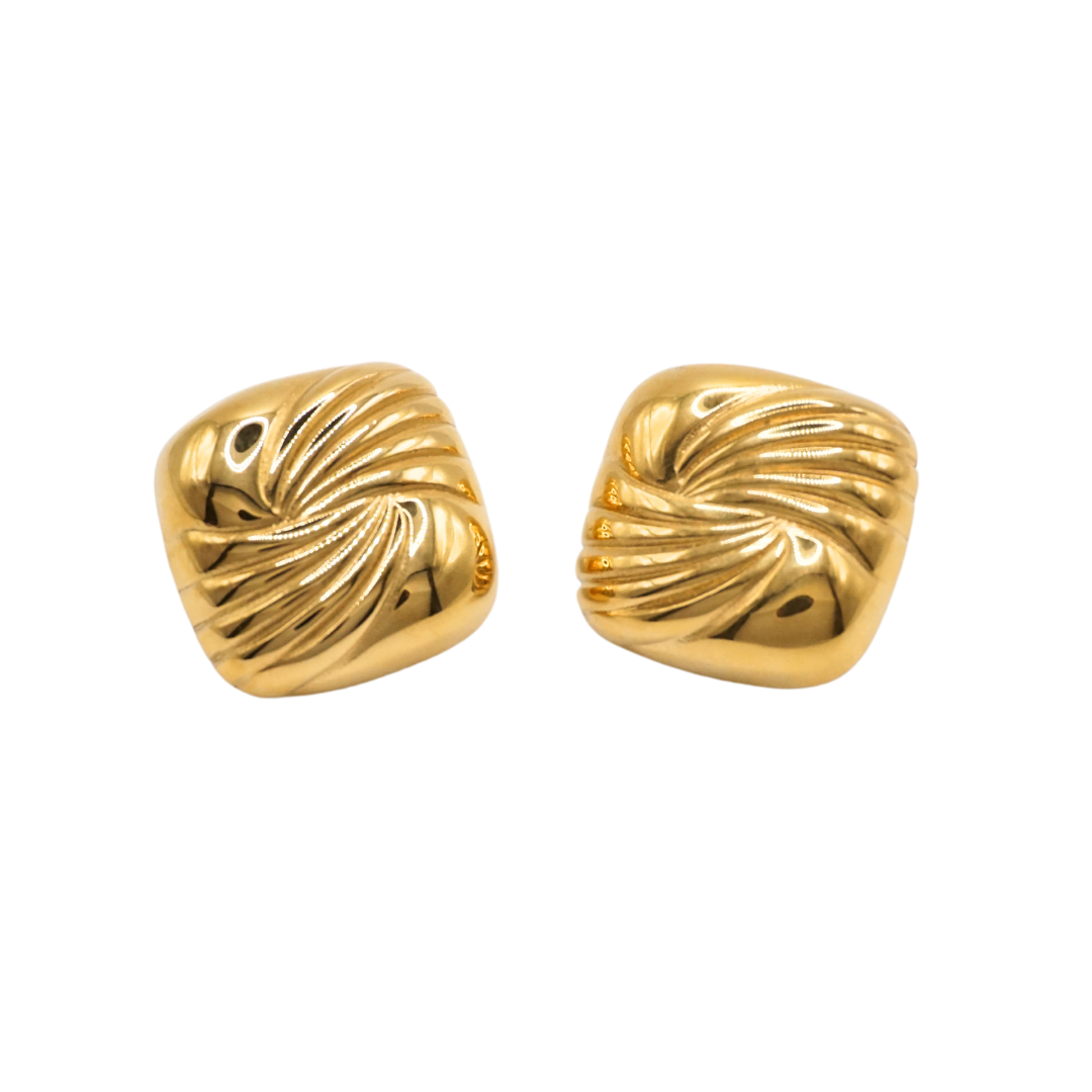 Éclair Gold Hoops