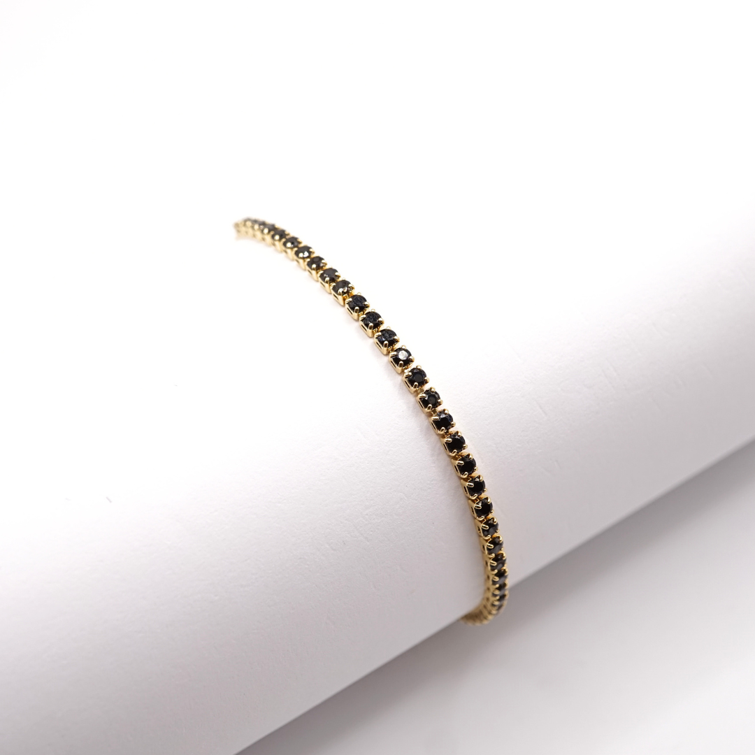 Black gold bracelet