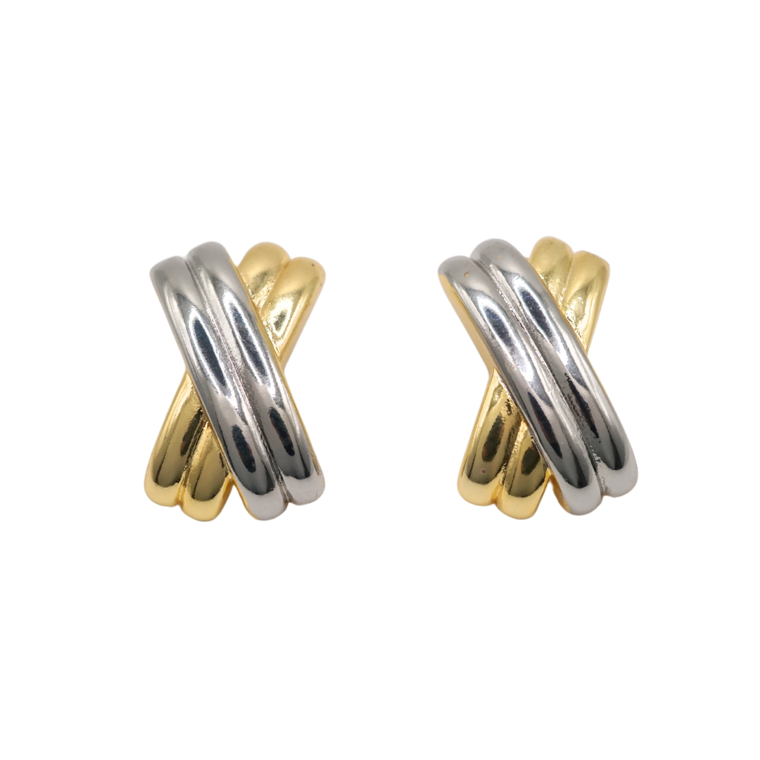 Silver Ray Earrings