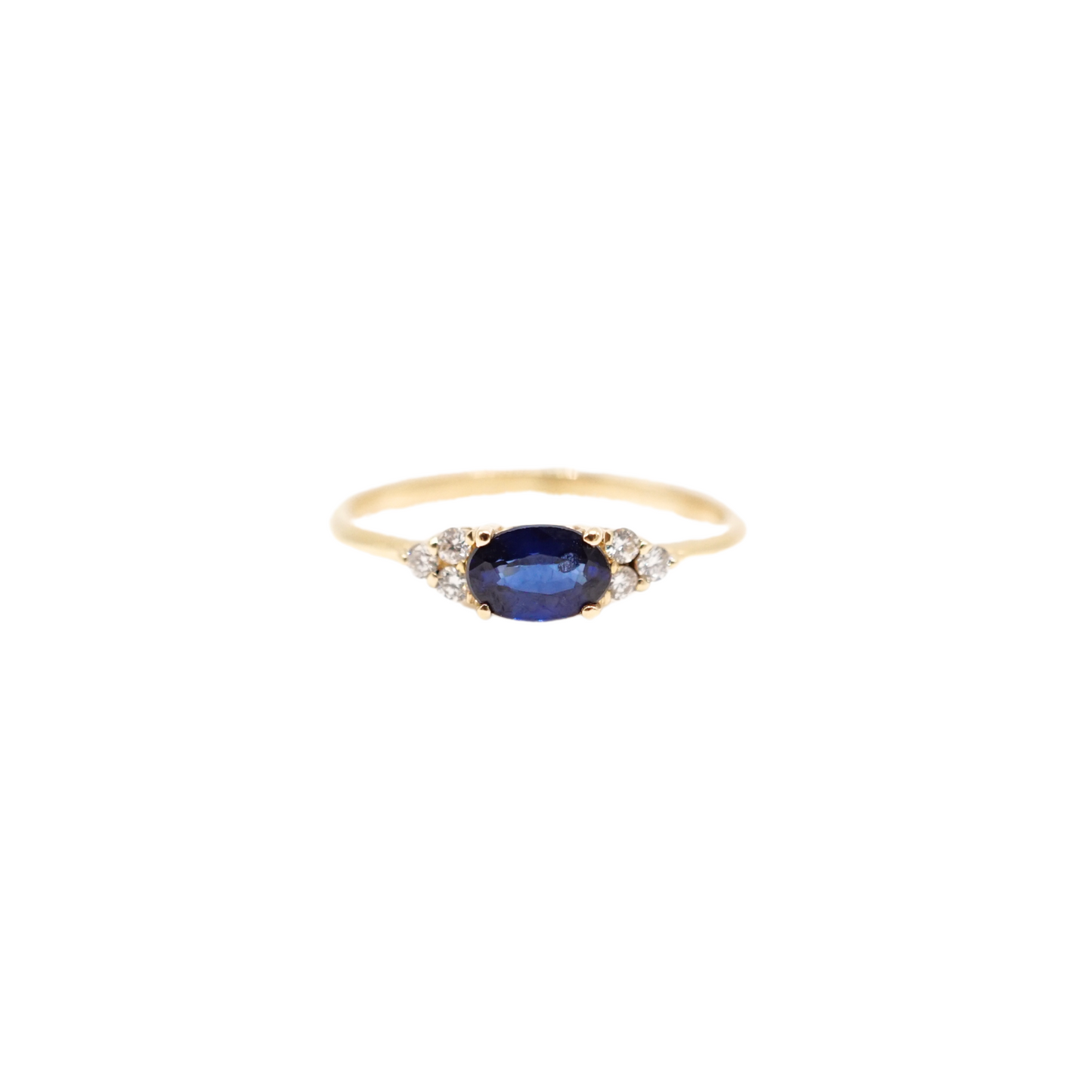 Anillo Zafiro oro 14k
