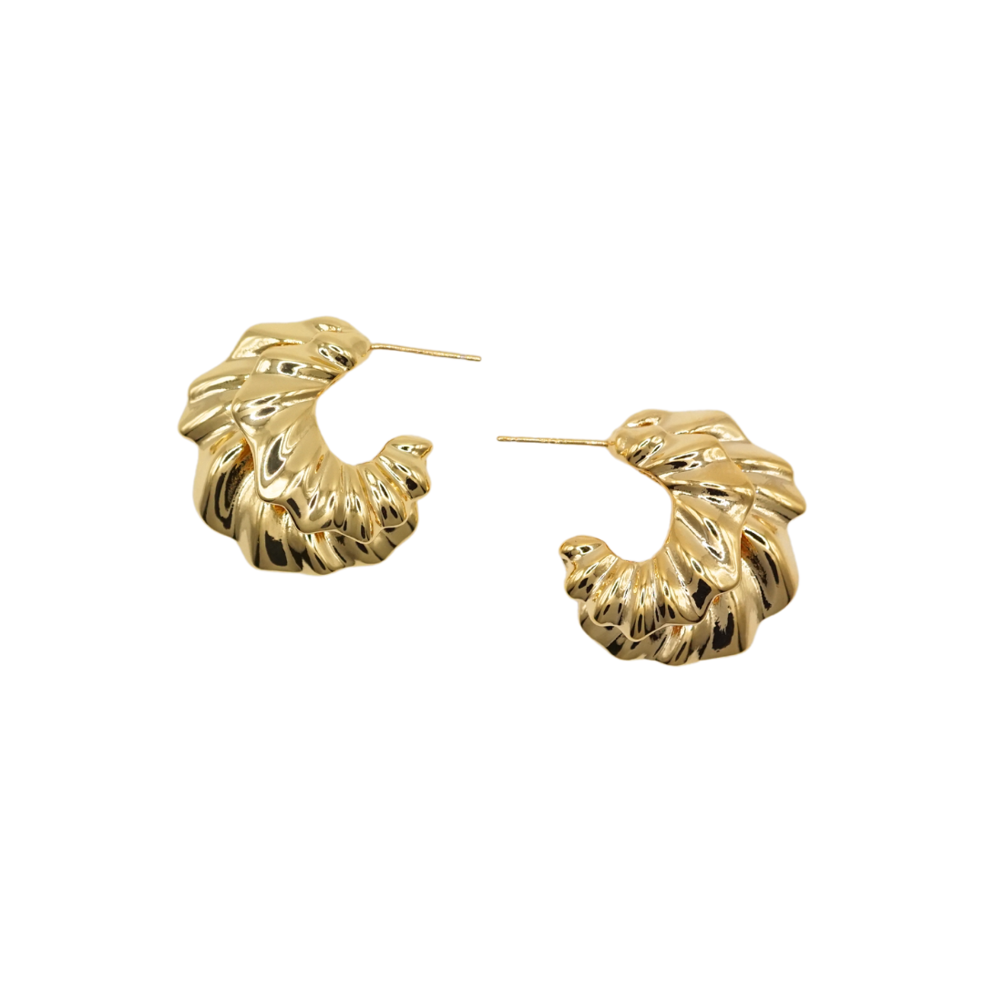 Eter gold earrings