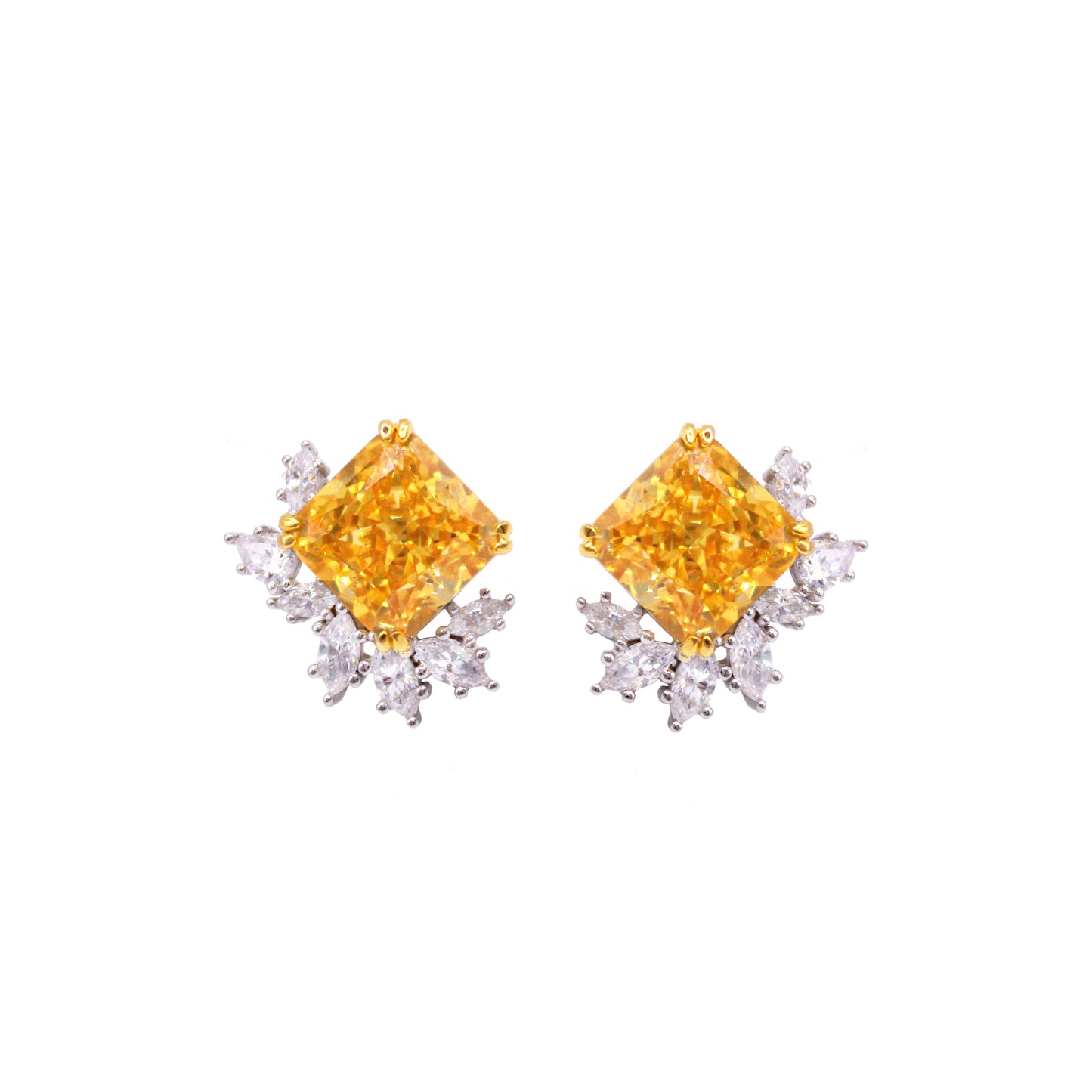 Sophia Earrings Citrino