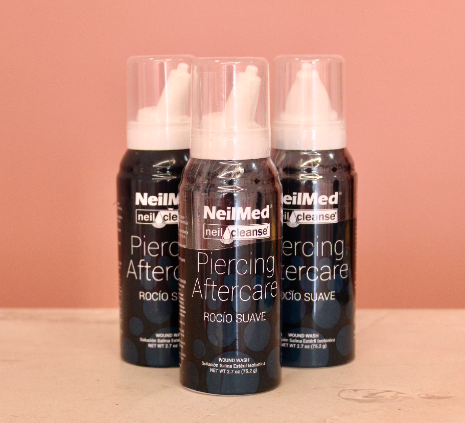 NeilMed piercing aftercare