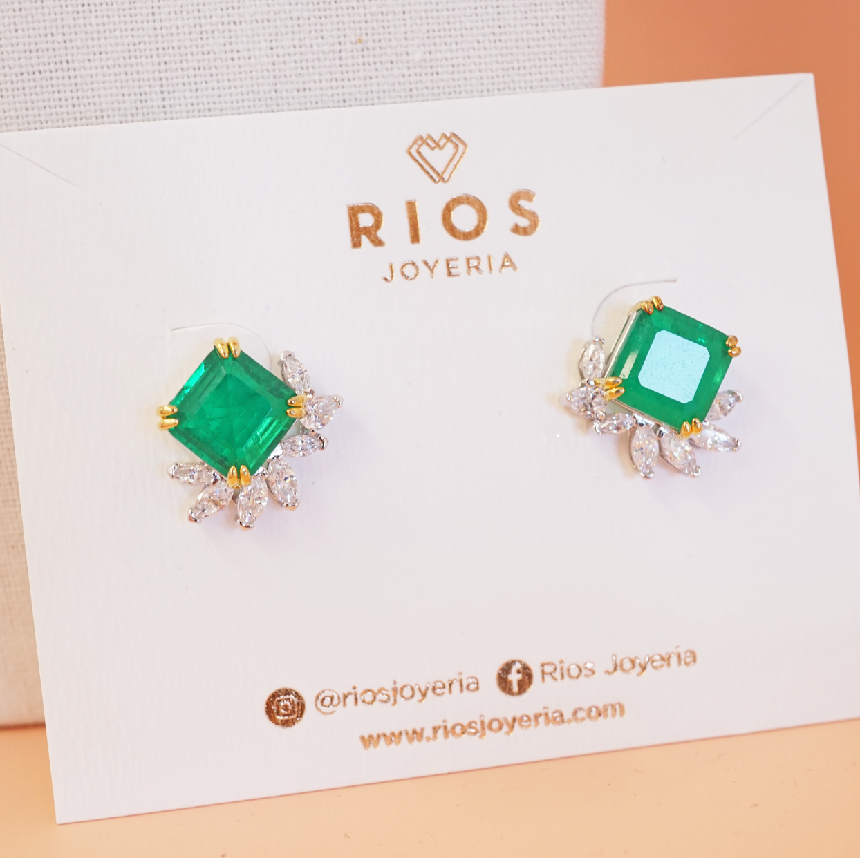 Zuli Earrings Esmeralda