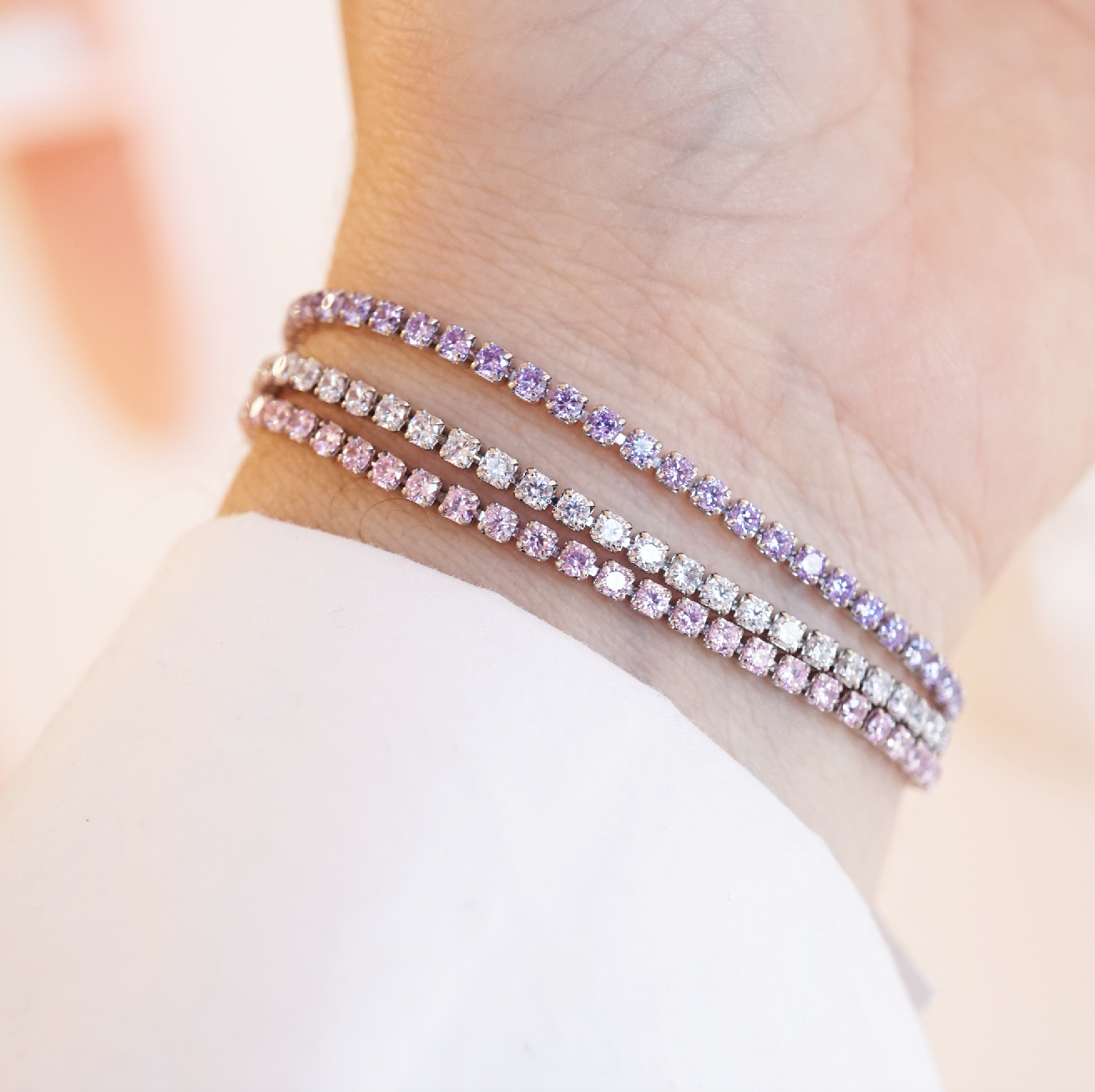 Bracelet Rose Silver