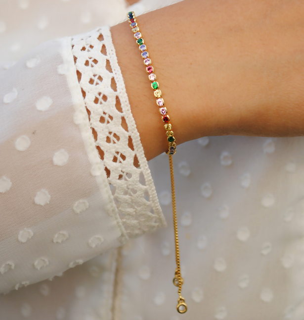 Rainbow bracelet