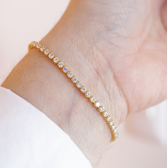 Gold sparkle bracelet